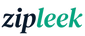 Zipleek logo transparent - zip navy leek teal